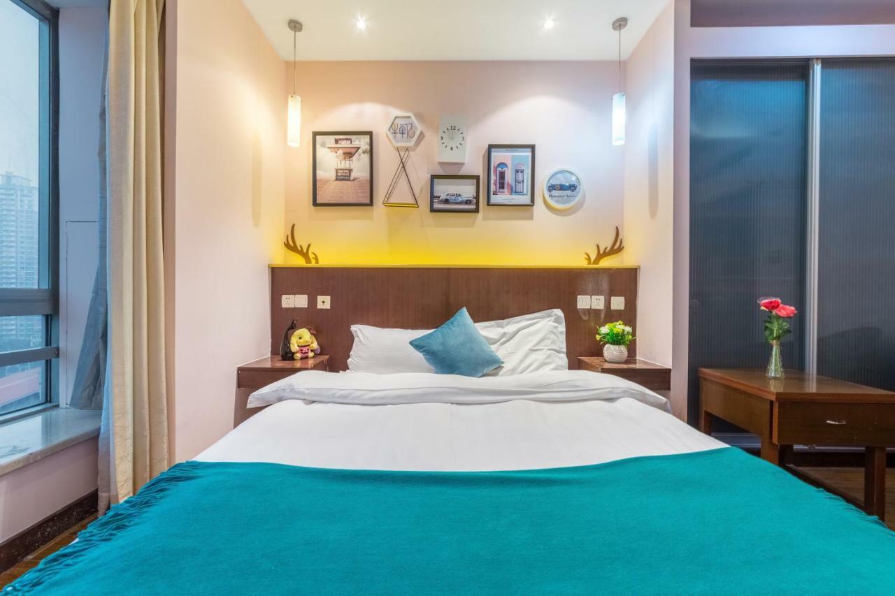 Shanghai Jiarong Hotel Apartment Buitenkant foto