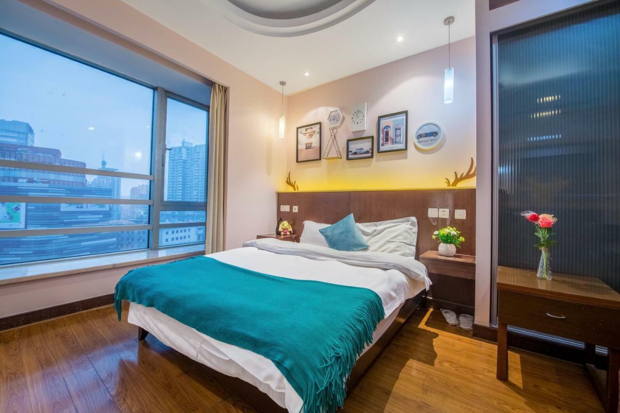 Shanghai Jiarong Hotel Apartment Buitenkant foto