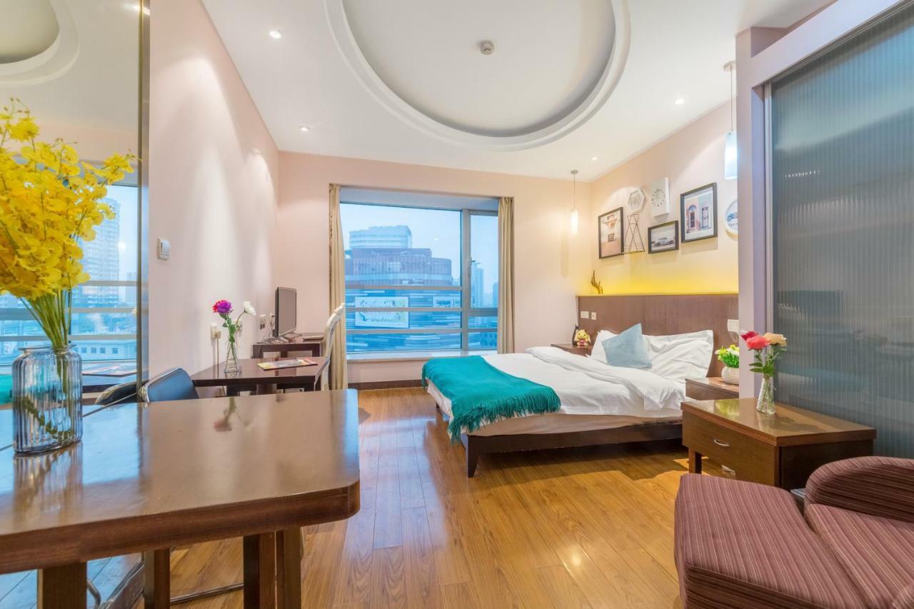 Shanghai Jiarong Hotel Apartment Buitenkant foto
