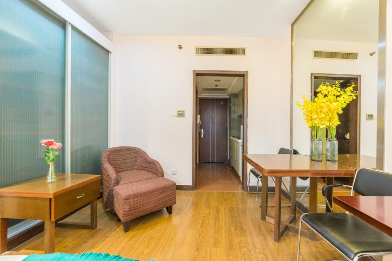 Shanghai Jiarong Hotel Apartment Buitenkant foto