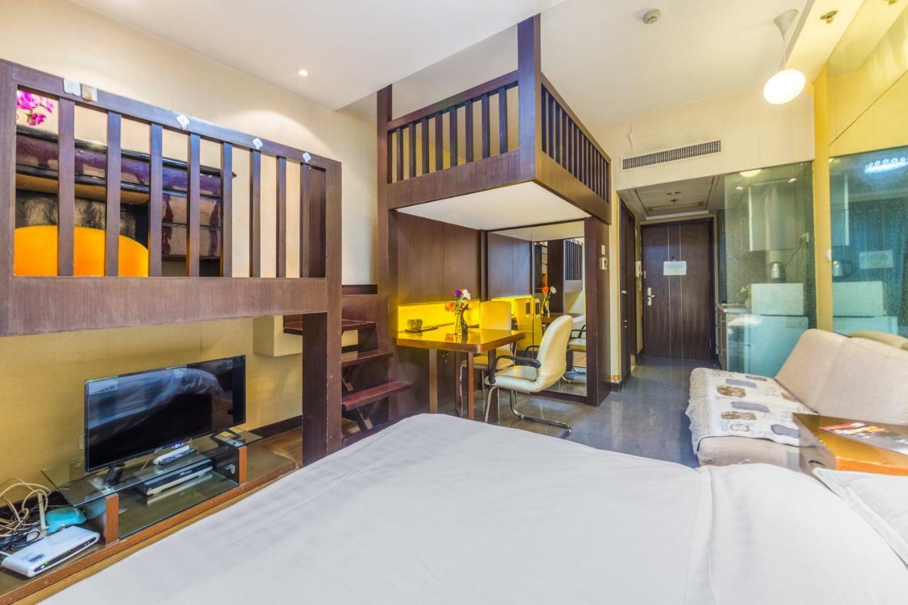 Shanghai Jiarong Hotel Apartment Buitenkant foto