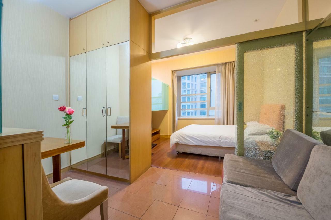 Shanghai Jiarong Hotel Apartment Buitenkant foto