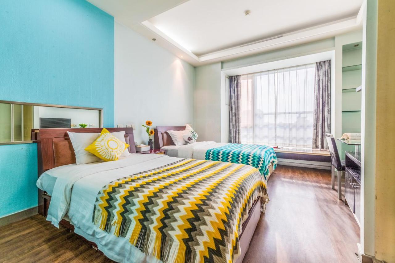 Shanghai Jiarong Hotel Apartment Buitenkant foto