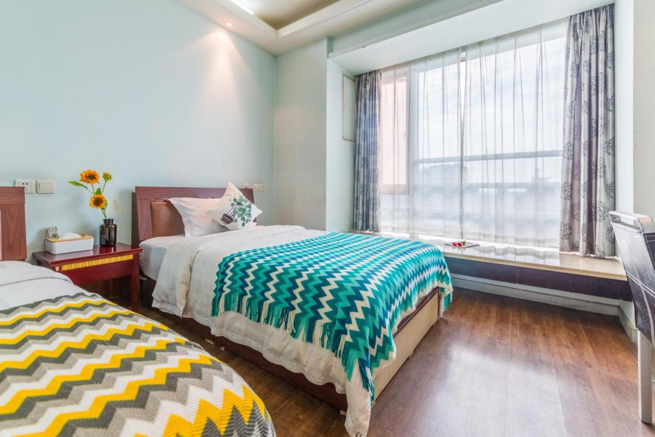 Shanghai Jiarong Hotel Apartment Buitenkant foto